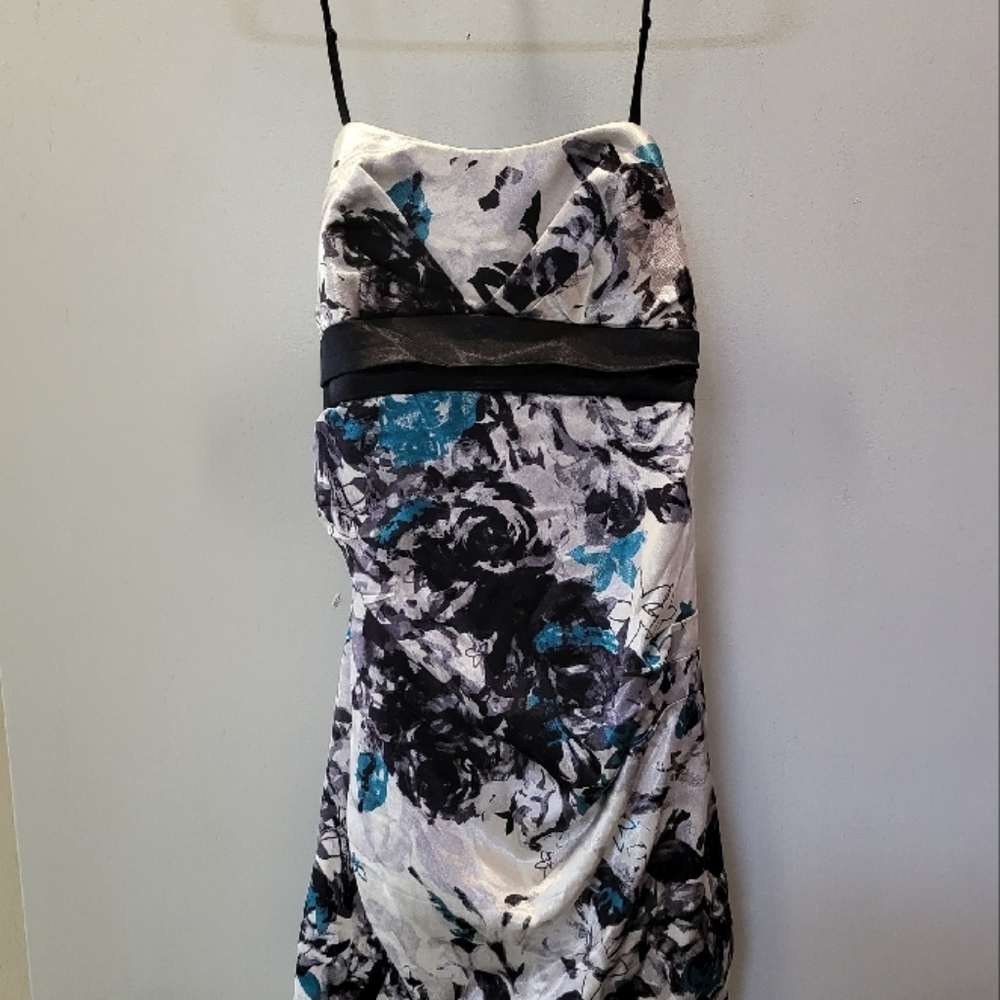 Floral Spaghetti Strap Dress